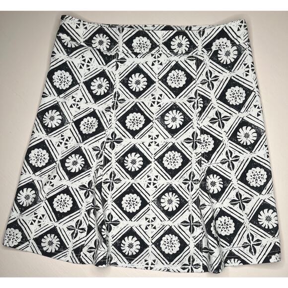 Ripskirt Hawaii Fijian Tapa white and black wrap skirt adjustable pocket S - Picture 2 of 13
